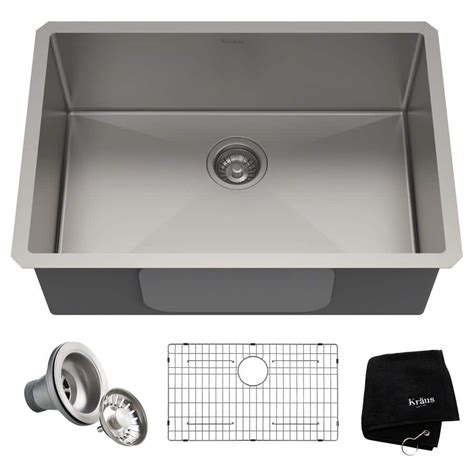 stainless steel undermount sink 28 base cabinet|28x18 undermount stainless sink.